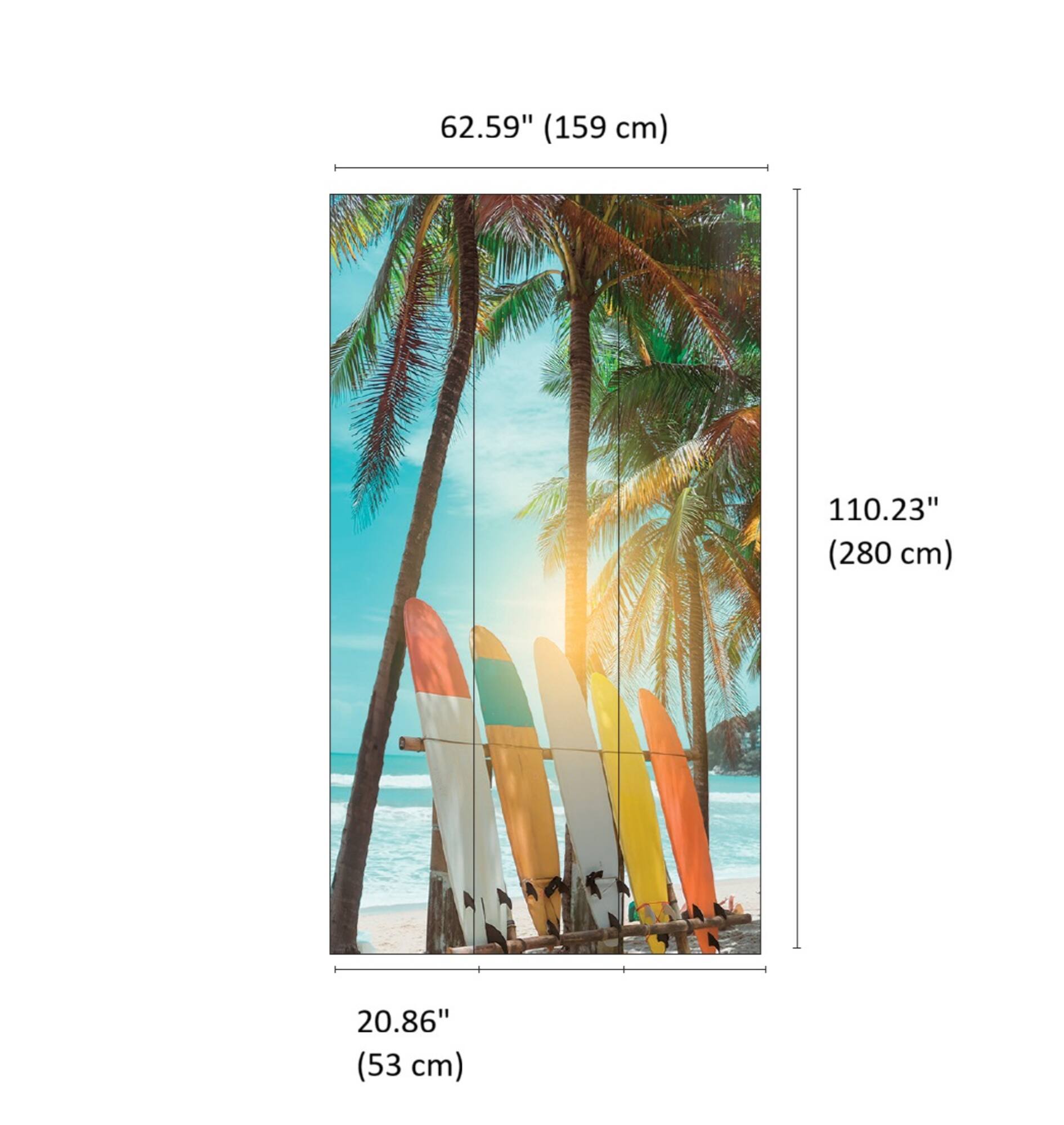 Designs Direct Surfs Up Wall Mural